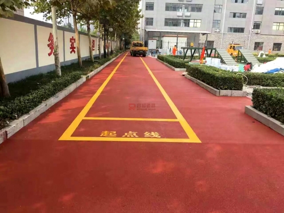 滄州消防大隊MMA彩色路面